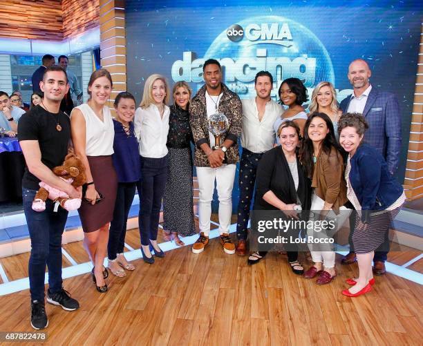 It's the "Dancing with the Stars" after party on "Good Morning America," Wednesday, May 24 airing on the Walt Disney Television via Getty Images...