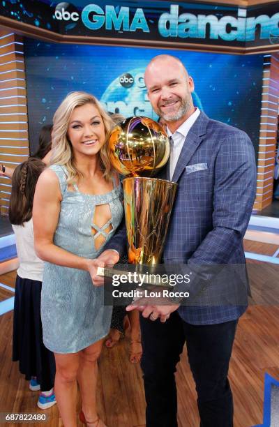 It's the "Dancing with the Stars" after party on "Good Morning America," Wednesday, May 24 airing on the Walt Disney Television via Getty Images...