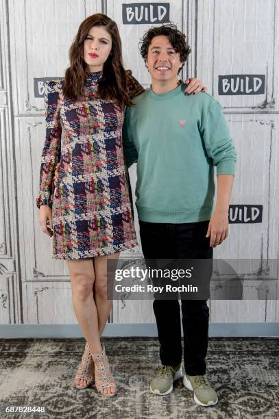 Alexandra Daddario and Jon Bass discuss "Baywatch" with the Build Series on May 24, 2017 in New York City.