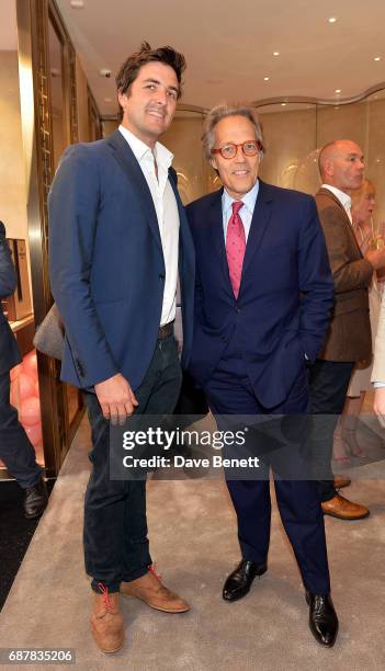 Charlie Astor and Lord March attends the Boodles Sloane Street Launch Party on May 24, 2017 in London, England.