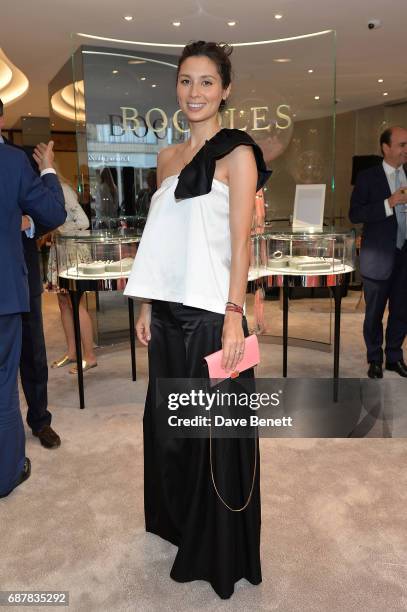 Jasmine Hemsley attends the Boodles Sloane Street Launch Party on May 24, 2017 in London, England.