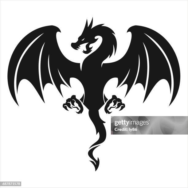dragon - dragon stock illustrations