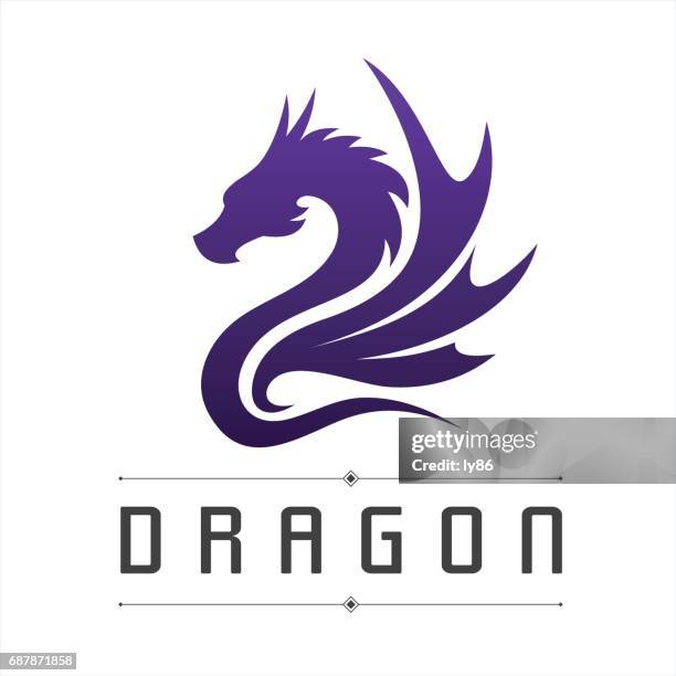 dragon  - drachen stock-grafiken, -clipart, -cartoons und -symbole