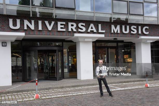 Jannine Weigel the new protege of Phill Hallenberger seen Berlin on May 24, 2017 in Berlin, Germany.