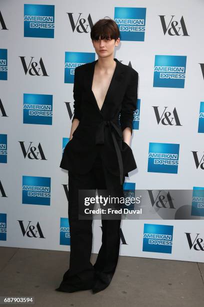 Lara Mullen attends The V&A Opens Spring 2017 Fashion Exhibition Balenciaga: Shaping Fashion at The V&A on May 24, 2017 in London, England.