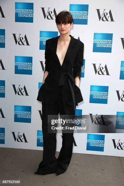 Lara Mullen attends The V&A Opens Spring 2017 Fashion Exhibition Balenciaga: Shaping Fashion at The V&A on May 24, 2017 in London, England.