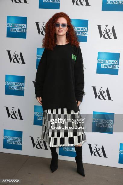 Jess Glynne attends The V&A Opens Spring 2017 Fashion Exhibition Balenciaga: Shaping Fashion at The V&A on May 24, 2017 in London, England.