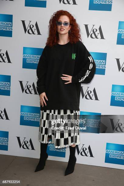 Jess Glynne attends The V&A Opens Spring 2017 Fashion Exhibition Balenciaga: Shaping Fashion at The V&A on May 24, 2017 in London, England.