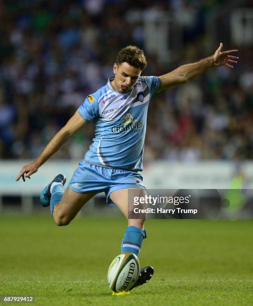 Joe Ford of Yorkshire Carnegie during the Greene King IPA Championship Final Second Leg match between London Irish and Yorkshire Carnegie at the...