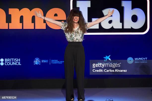 Ana Morgade attends 'Famelab' 2017 at the Museo Nacional de la Ciencia y Tecnologia on May 24, 2017 in Madrid, Spain.
