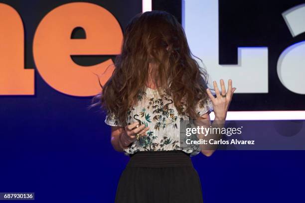 Ana Morgade attends 'Famelab' 2017 at the Museo Nacional de la Ciencia y Tecnologia on May 24, 2017 in Madrid, Spain.