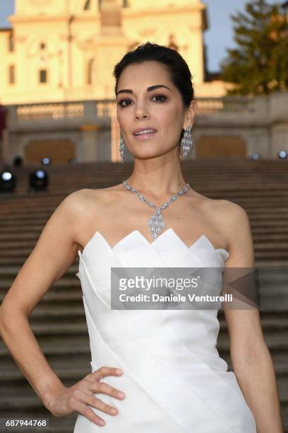 Giorgia Surina attends Goldea The Roman Night Cocktail & Dinner on May 24, 2017 in Rome, Italy.