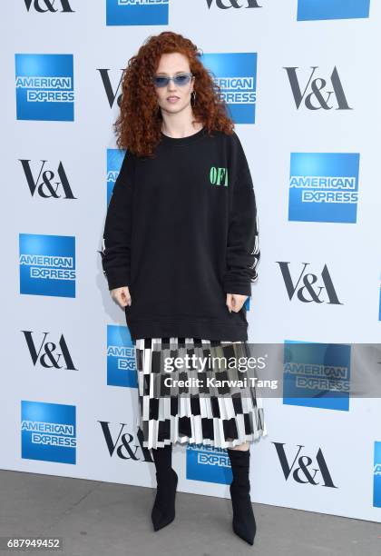 Jess Glynne attends the Spring 2017 Fashion Exhibition Balenciaga: Shaping Fashion at The V&A Museum on May 24, 2017 in London, England.