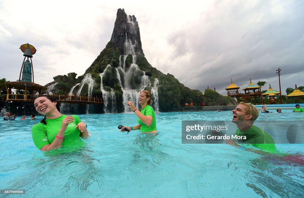 Grand Opening Of Universal's Volcano Bay