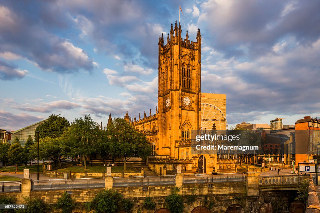 View of Manchester Cathedral