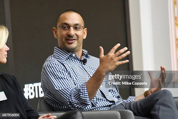 And CMO at Ancestry.com, Vineet Mehra speaks during Interbrand Breakthrough Brands 2017 on May 24, 2017 in New York City.