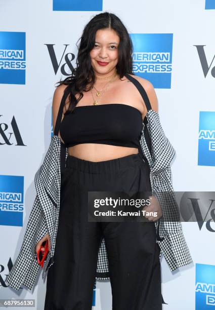 Naomi Shimada attends the Spring 2017 Fashion Exhibition Balenciaga: Shaping Fashion at The V&A Museum on May 24, 2017 in London, England.