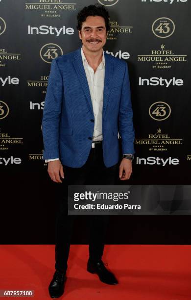 Actor Jose Manuel Seda attends the 'El Jardin del Miguel Angel' party photocall at Miguel Angel hotel on May 24, 2017 in Madrid, Spain.