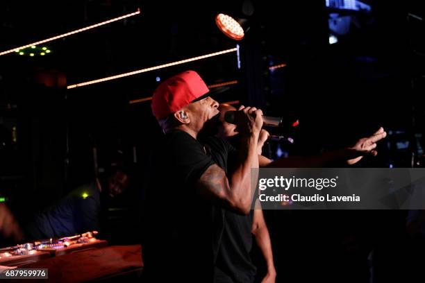 Shurik'n of IAM perform at Villa Schweppes Cannes during the 70th annual Cannes Film Festival at Villa Schweppes on May 24, 2017 in Cannes, France.