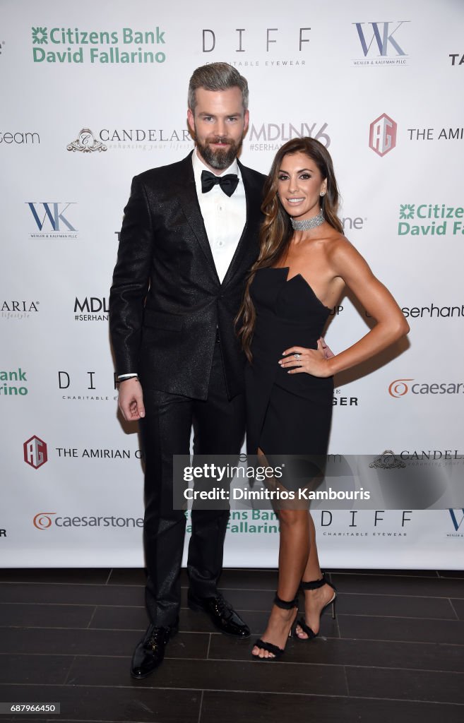 Ryan Serhant and Emilia Bechrakis attend the Million Dollar Listing ...