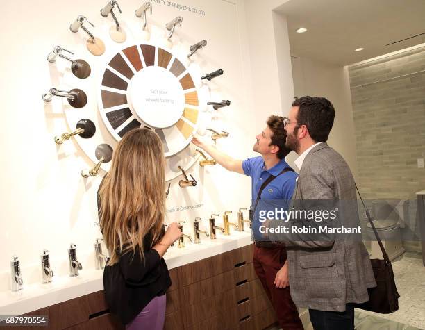 Guests attend the Kohler KEC NYC Grand Opening at Kohler Store on May 23, 2017 in New York City.