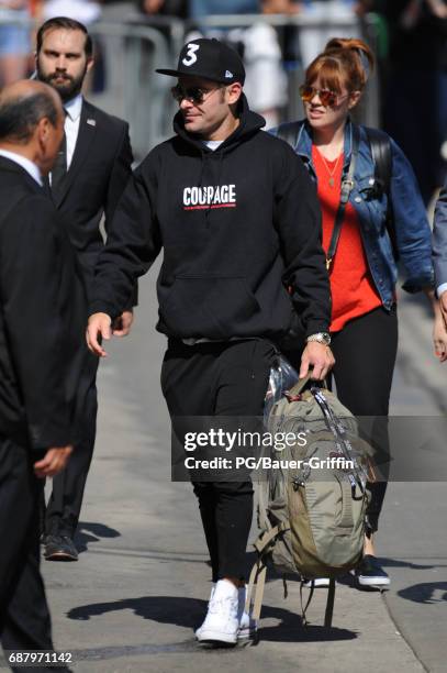 Zac Efron is seen on May 24, 2017 in Los Angeles, California.