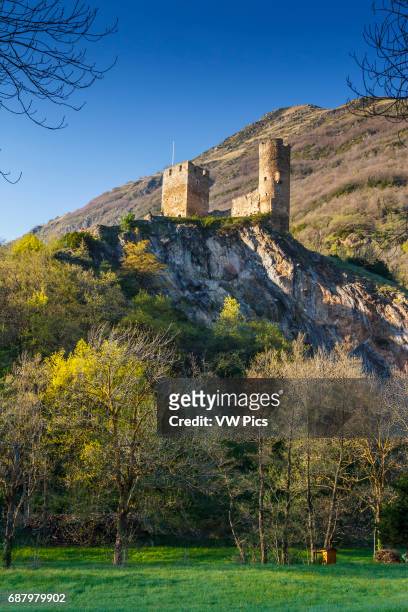 Sainte-Marie Castle. Luz-Saint-Sauveur. Hautes-Pyrenees department, Midi-Pyrenees region, France, Europe.