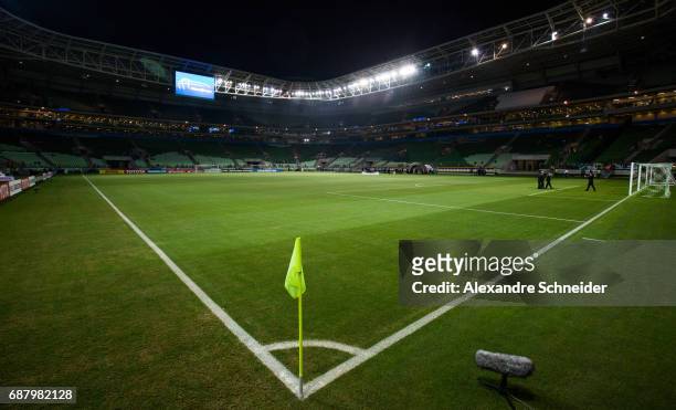 General view of the stadium before the match between Palmeiras and Atletico Tucuman for the Copa Bridgestone Libertadores 2017 at Allianz Parque...