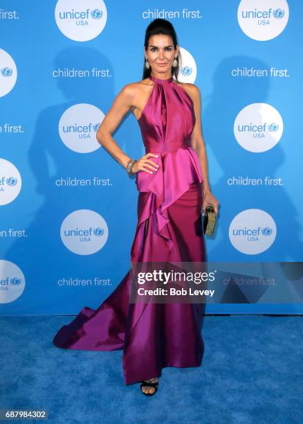 Ambassador honoree Angie Harmon at the fourth annual UNICEF Audrey Hepburn® Society Ball on May 24, 2017 in Houston, Texas.