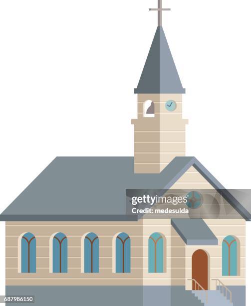 church - chapel icon stock illustrations