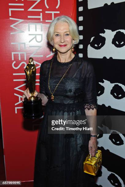 Actress Helen Mirren attends the 2017 Cinema Chicago Spring Gala at Loews Hotel Chicago on May 24, 2017 in Chicago, Illinois.