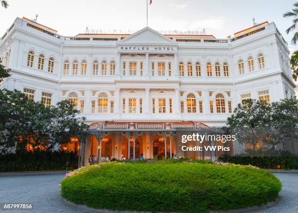 Raffles Hotel. Singapore, Asia.