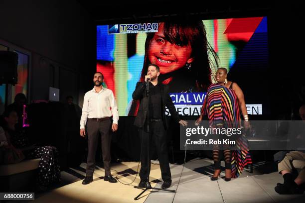 Mentalist Ehud Segev attends Sonjja Baram For Tzohar - Fashion Against Autism on May 24, 2017 in New York City.