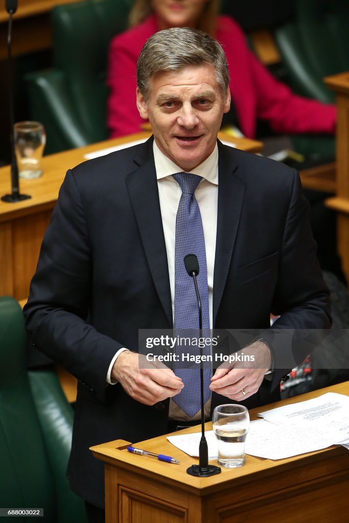 Finance Minister Steven Joyce Delivers Budget 2017