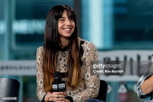 Paz Lenchantin of the Pixies discusses "Head Carrier" with the Build Series at Build Studio on May 24, 2017 in New York City.