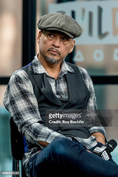 Joey Santiago of the Pixies discusses "Head Carrier" with the Build Series at Build Studio on May 24, 2017 in New York City.