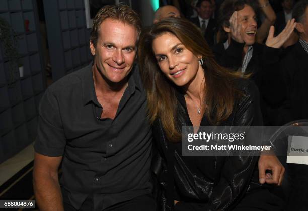 Rande Gerber and Cindy Crawford attend the B. Riley & Co. 8th Annual "Big Fighters, Big Cause" Charity Boxing Night benefiting the Sugar Ray Leonard...