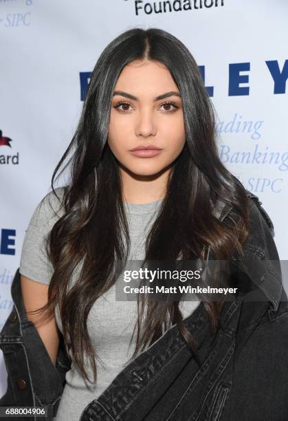 Atiana de la Hoya attends the B. Riley & Co. 8th Annual "Big Fighters, Big Cause" Charity Boxing Night benefiting the Sugar Ray Leonard Foundation at...