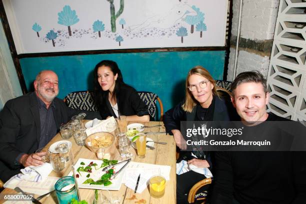 Enrique and Sarah Norten, with Tara Kurobe and Marc Kushner attend the BOFFO Spring Benefit at Pulqueria on May 24, 2017 in New York City.