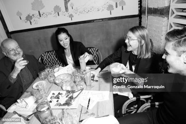 Enrique and Sara Norton, with Tara Kurobe and Marc Kushner attend the BOFFO Spring Benefit at Pulqueria on May 24, 2017 in New York City.