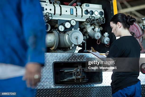 Fire Mechanic 54 Fire Truck Mechanic Stock Photos, High-Res Pictures, and Images ...