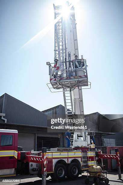 Fire Mechanic 109 Fire Truck Mechanic Stock Photos, High-Res Pictures, and Images ...