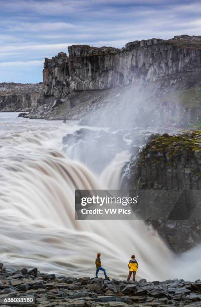 Dettifoss waterfall. Jokulsargljufur National Park. Iceland.