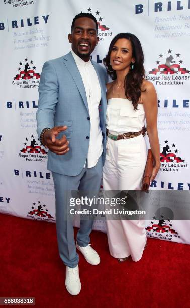 Actor Bill Bellamy and wife actress Kristen Baker Bellamy attend the 8th Annual "Big Fighters, Big Cause" Charity Boxing Night at the Loews Santa...