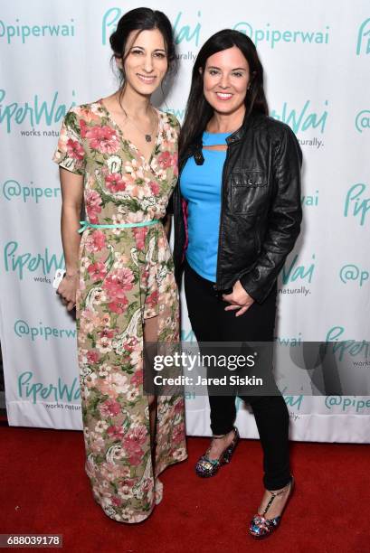 Jess Edelstein and Amy Freeze attend PiperWai NYC Launch Event at Vnyl on May 24, 2017 in New York City.