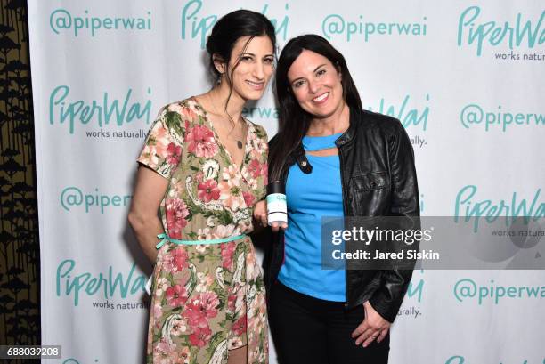 Jess Edelstein and Amy Freeze attend PiperWai NYC Launch Event at Vnyl on May 24, 2017 in New York City.