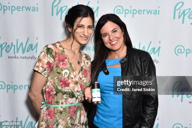 Jess Edelstein and Amy Freeze attend PiperWai NYC Launch Event at Vnyl on May 24, 2017 in New York City.