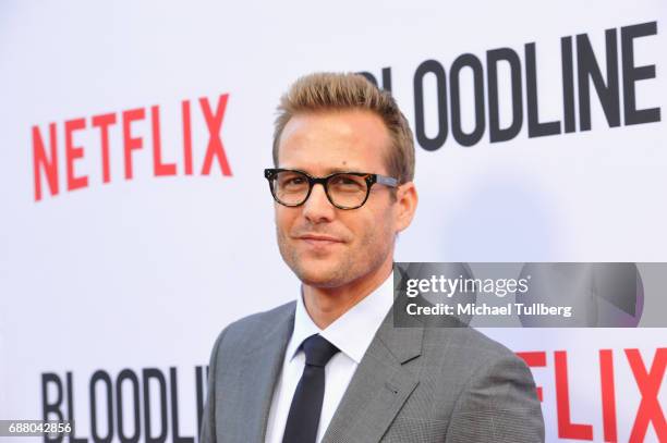 Actor Gabriel Macht attends the premiere of Netflix's "Bloodline" Season 3 at Arclight Cinemas Culver City on May 24, 2017 in Culver City, California.