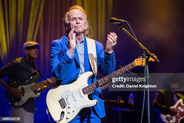 Musician Al Jardine performs at Brian Wilson presents Pet Sounds: The Final Performances at San Diego Civic Theatre on May 24, 2017 in San Diego,...