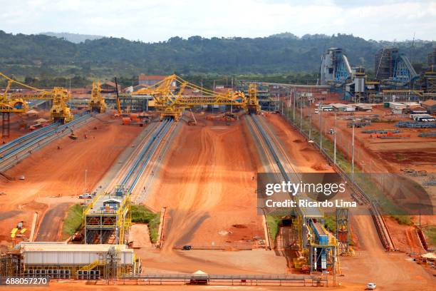 iron ore mining project - localization stock pictures, royalty-free photos & images